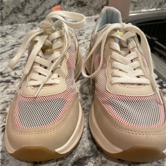 New Zara COMBINED ATHLETIC SNEAKERS, Women Size 39 US 8 color Multi Trainers - Picture 7 of 16